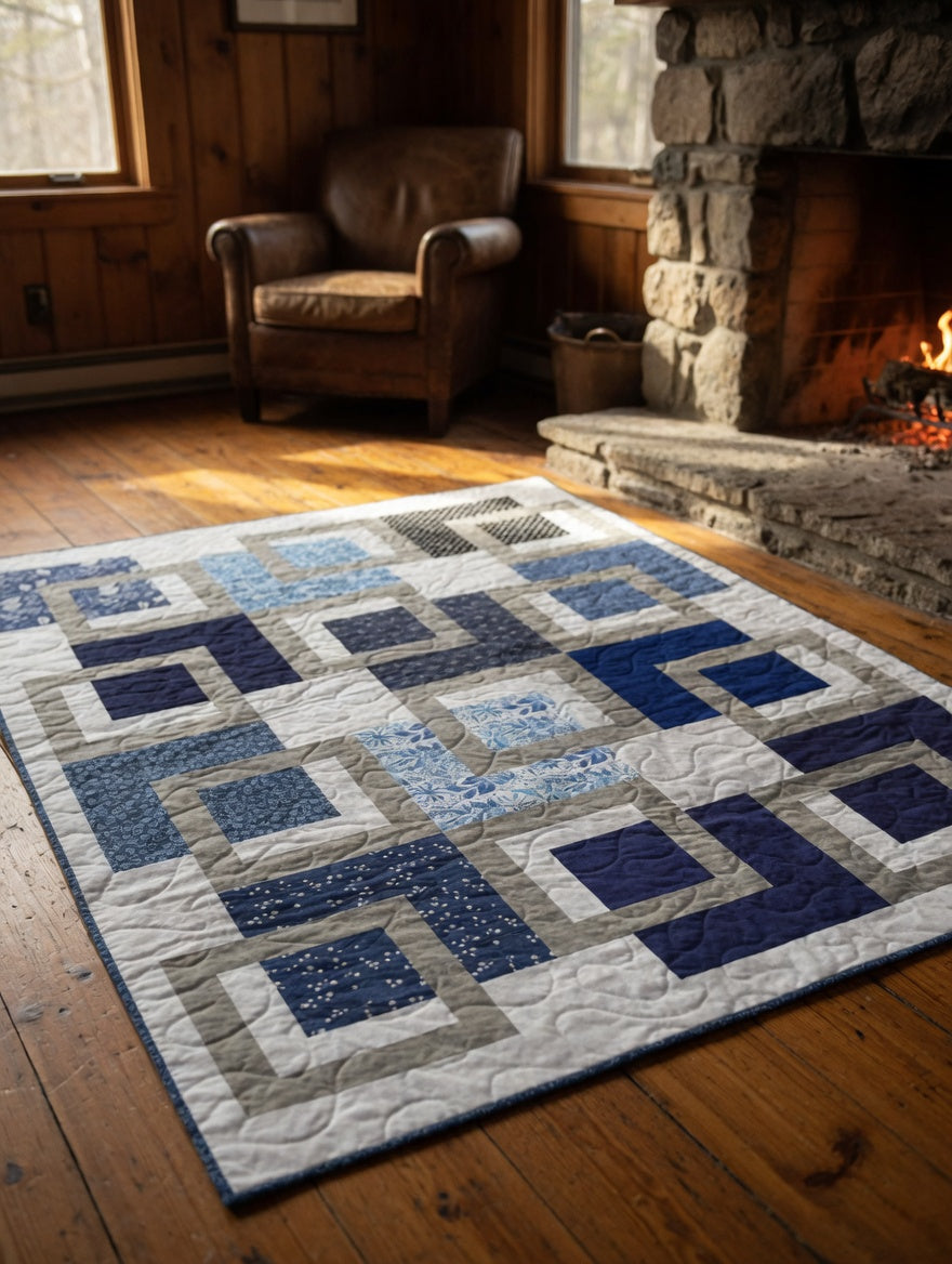 Midnight Frames Quilt Pattern PDF