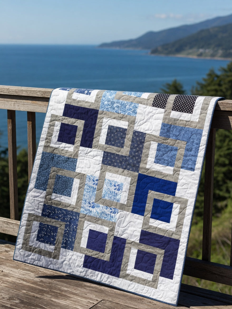 Midnight Frames Quilt Pattern PDF