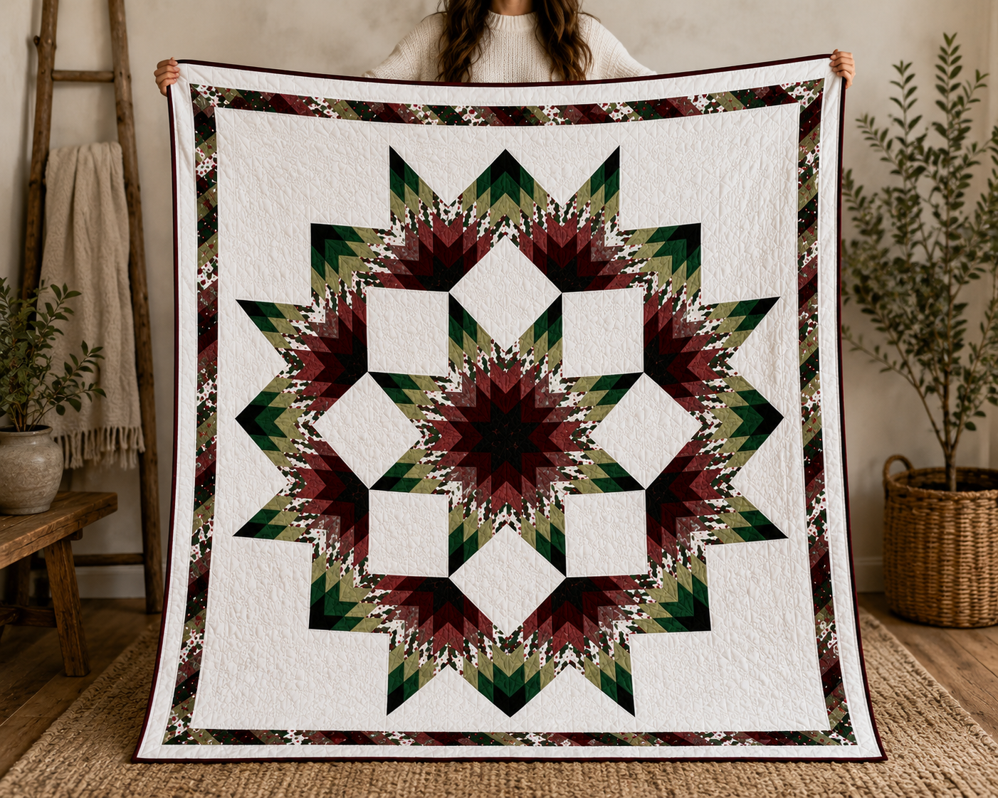 Broken Star Quilt Pattern PDF