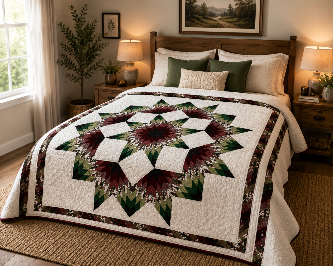 Broken Star Quilt Pattern PDF
