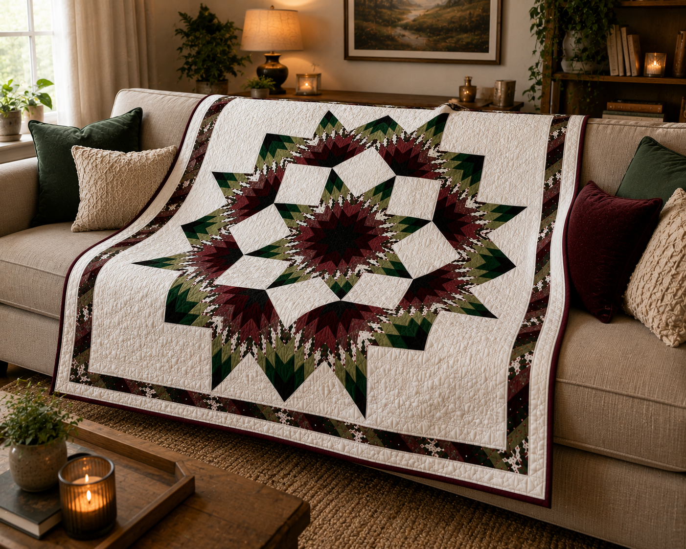Broken Star Quilt Pattern PDF