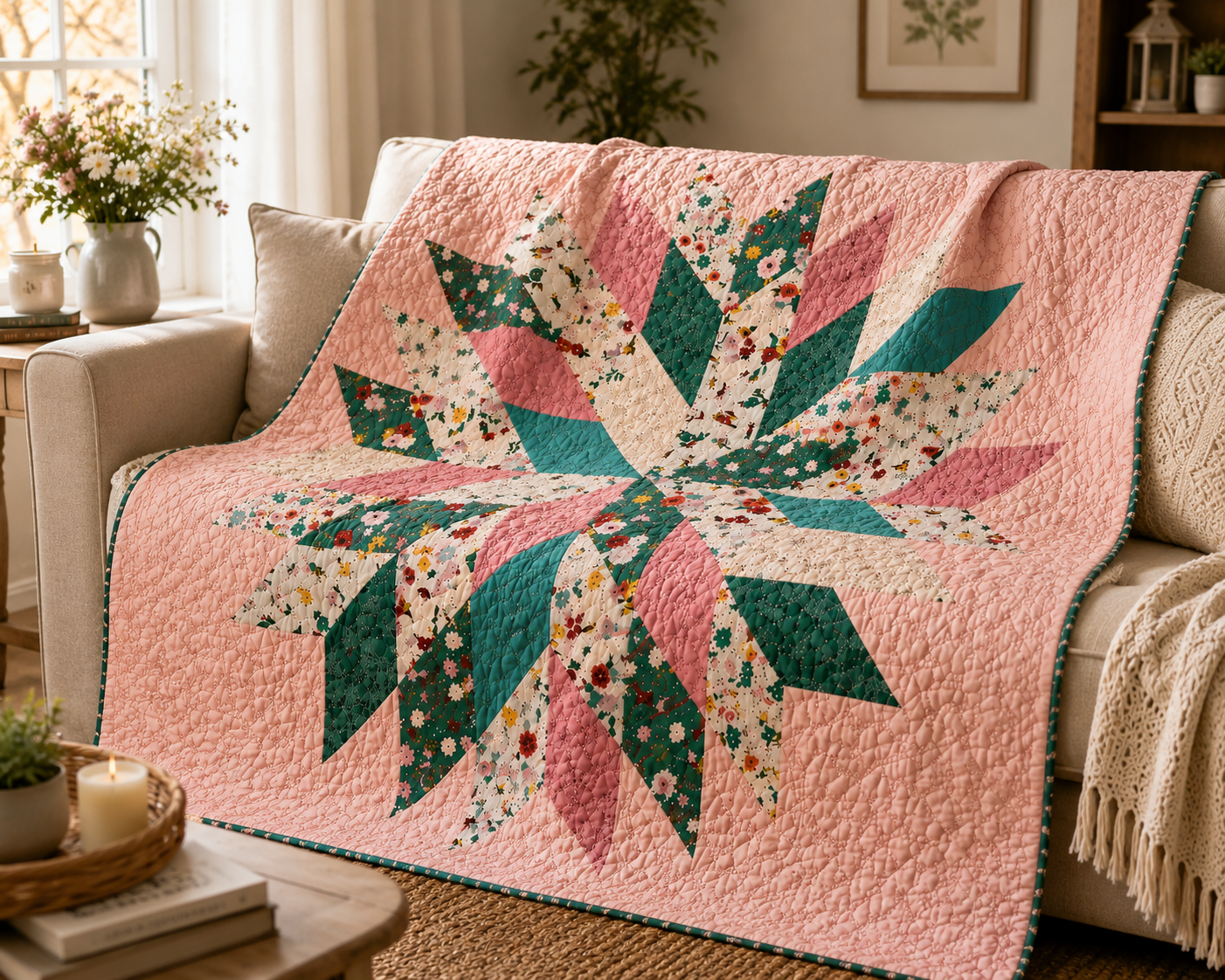Desert Star Quilt Pattern PDF
