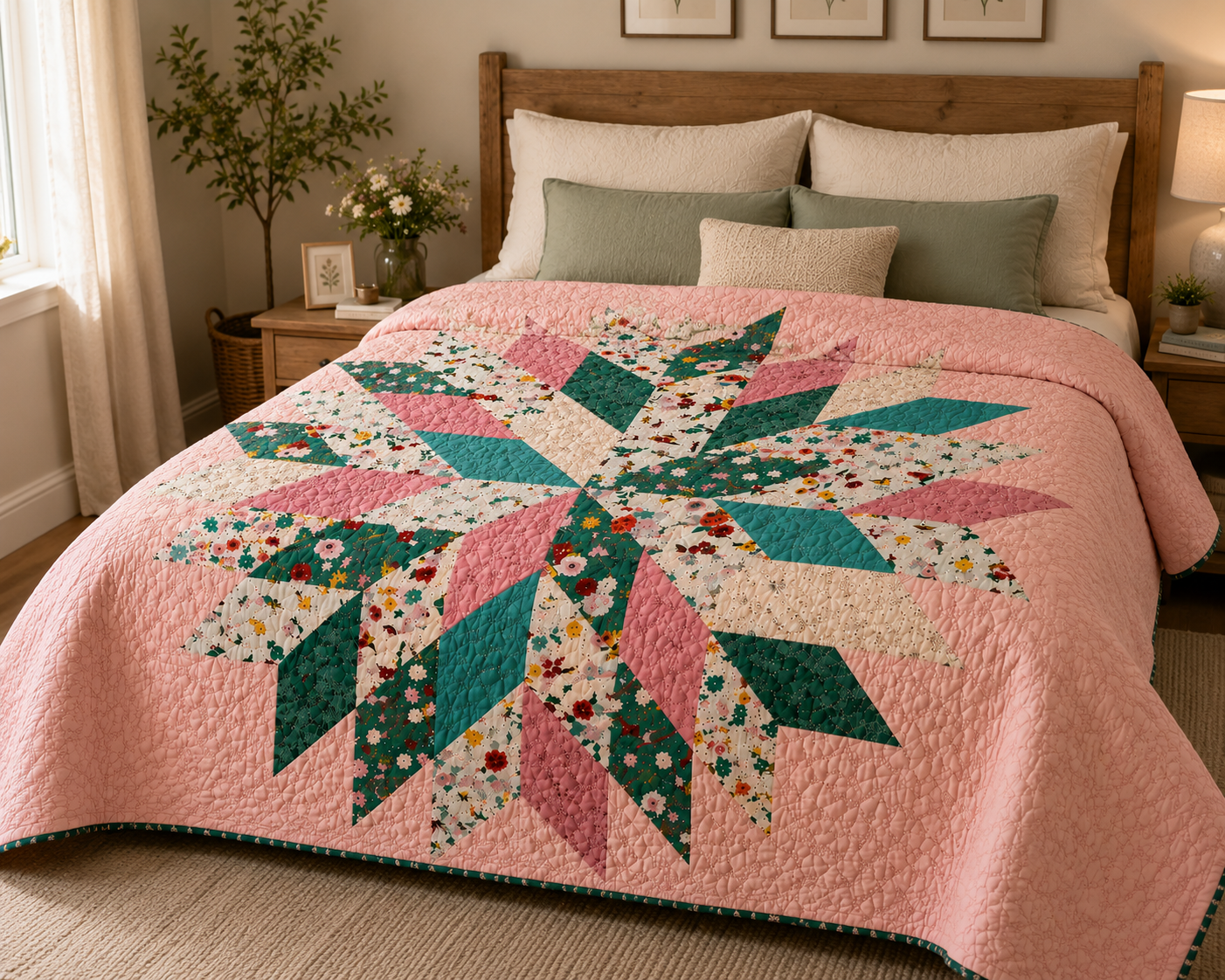Desert Star Quilt Pattern PDF