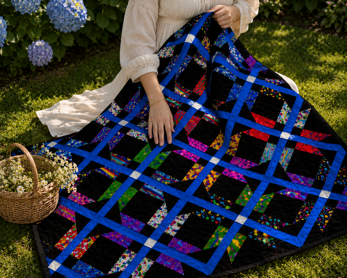 Cosmic Weave Quilt Pattern pdf