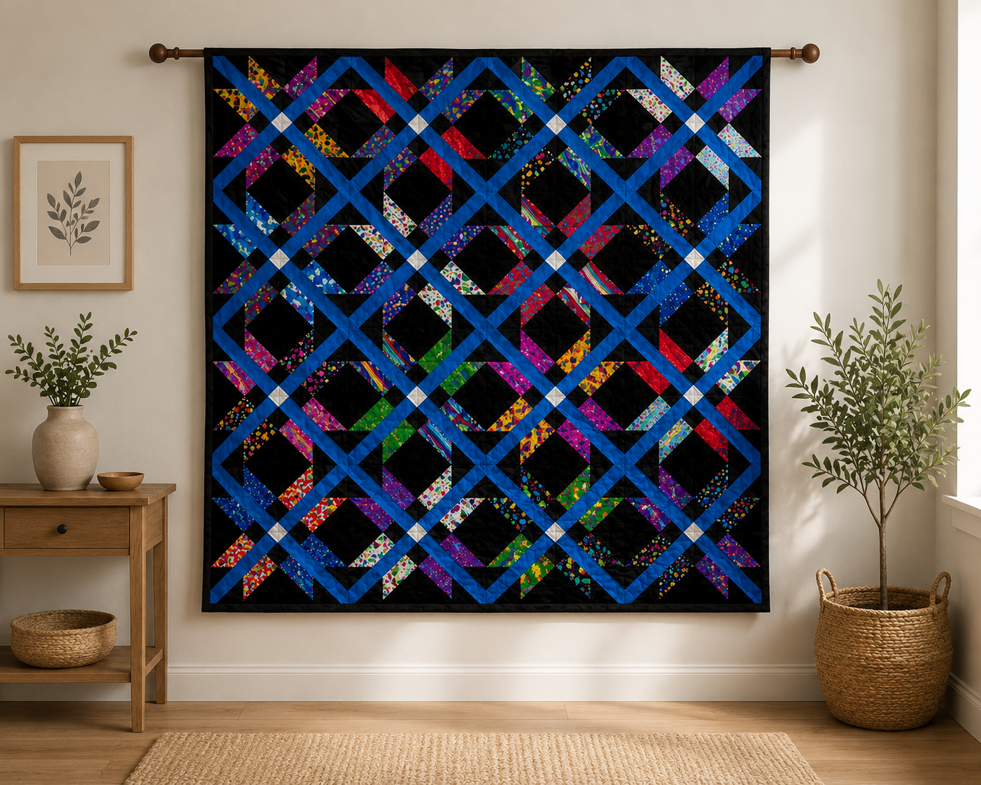 Cosmic Weave Quilt Pattern pdf