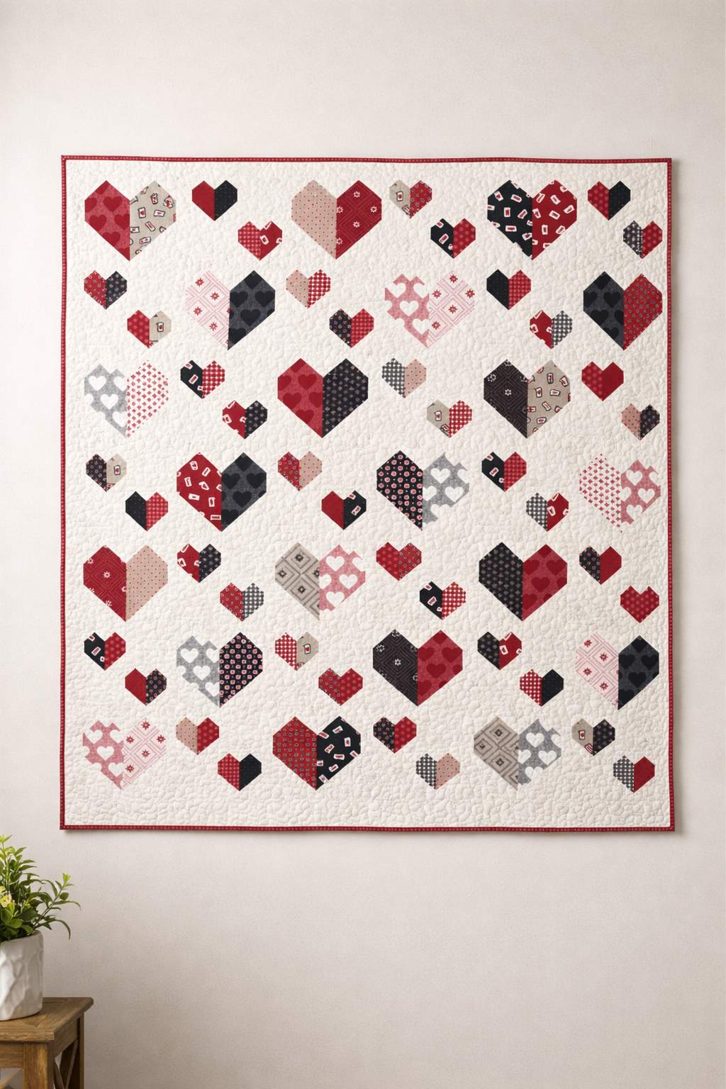 Heart Parade Quilt Pattern PDF