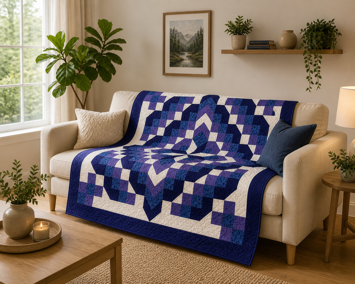 Nana Flower Quilt Pattern PDF