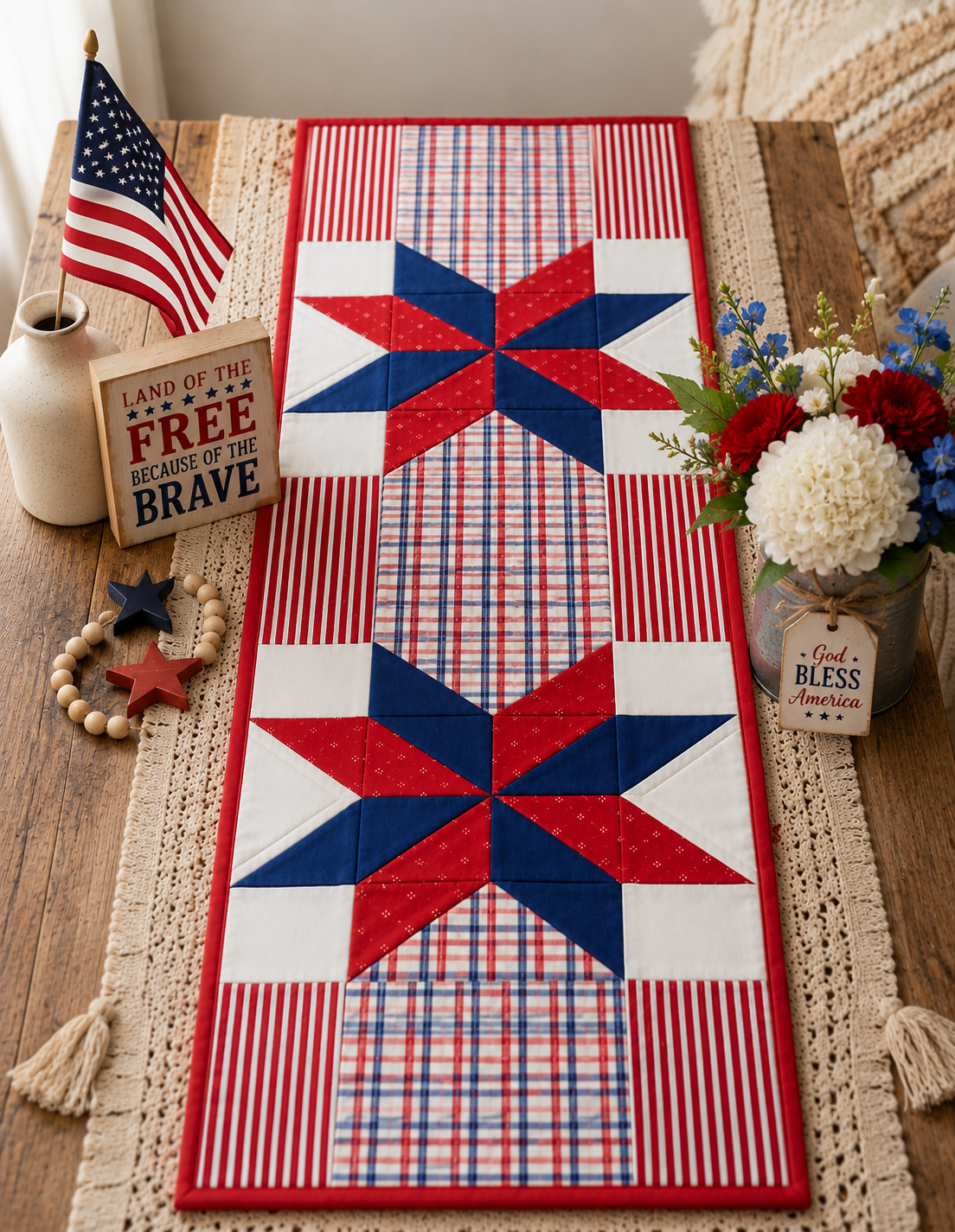 7 Patriotic Quilt Patterns