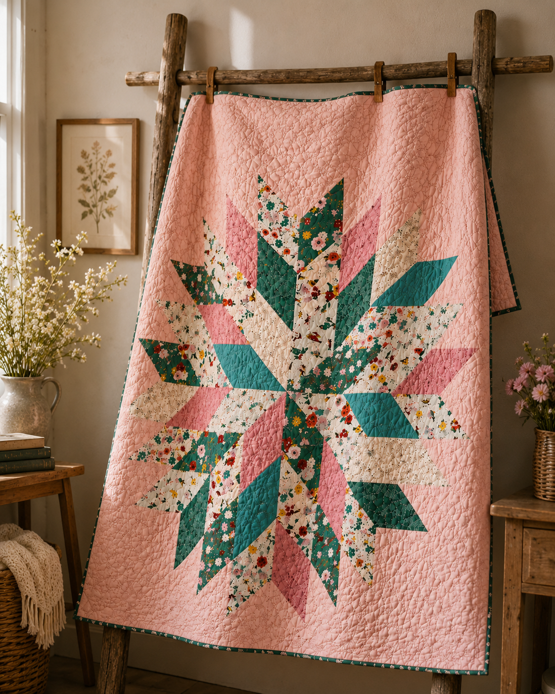 Desert Star Quilt Pattern PDF