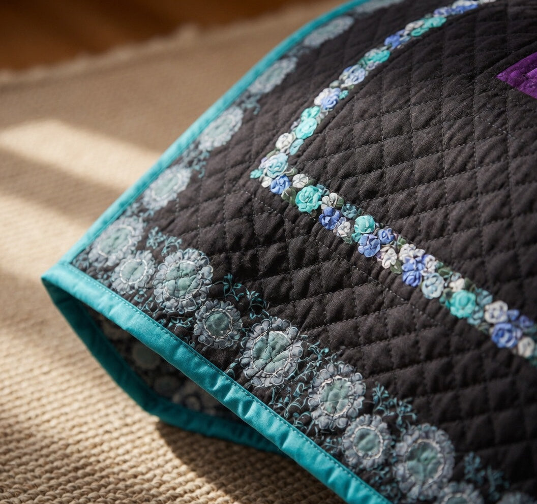 Purple Star Quilt Pattern PDF