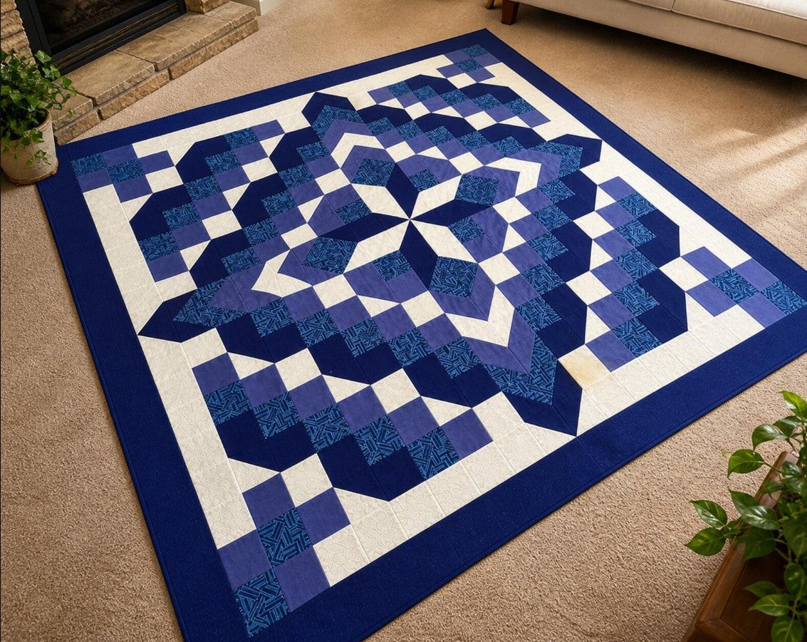 Nana Flower Quilt Pattern PDF