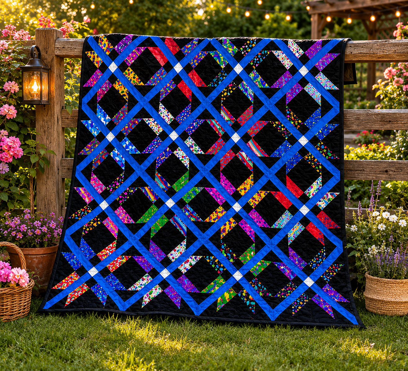 Cosmic Weave Quilt Pattern pdf