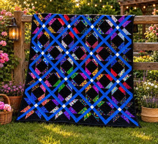 Cosmic Weave Quilt Pattern pdf